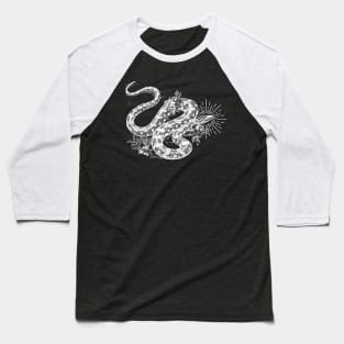 Serpent and Rose Baseball T-Shirt